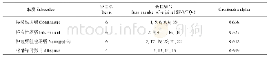 《表3 中文简版麦吉尔疼痛问卷-2针对头痛与颌面部疼痛的信度检验结果》