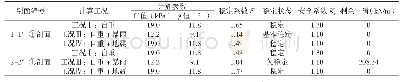 《表1 HP01滑坡稳定性计算成果》