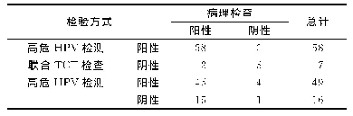 《表1 检查结果比较[例（%）]》