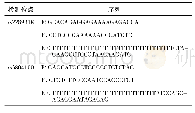 《表1 引物序列：广西壮族人群TLR2基因rs2289318G/C和rs3804100T/C的多态性研究》