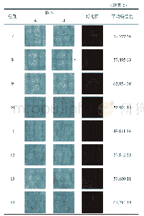 表2 纤维微观结构参数：基于创新智能算法的西洋参质量等级评价系统研究