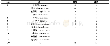 《表1 蒙古沙冬青群落植物组成》